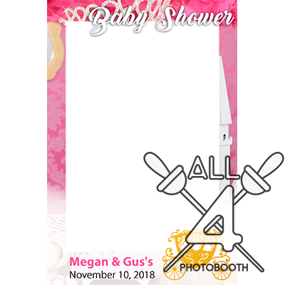 template, photo booth, baby shower