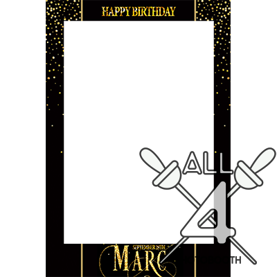 template, photo booth, birthday