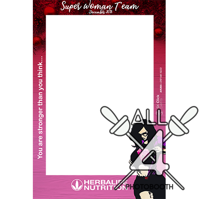 template, photo booth, herbalife, super woman