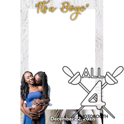 template, photo booth, baby shower