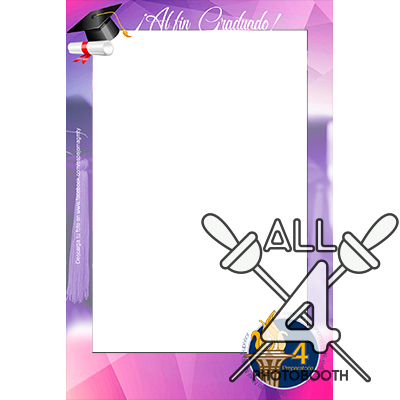 template, photo booth, graduation