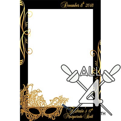 template, photo booth, carnival, mask