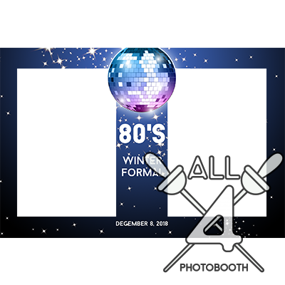 template, photo booth, winter formal, party