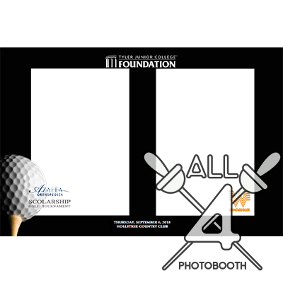 template, photo booth, golf, ball