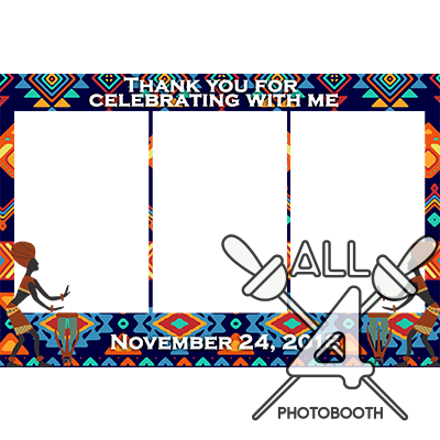 template, photo booth, celebration, african