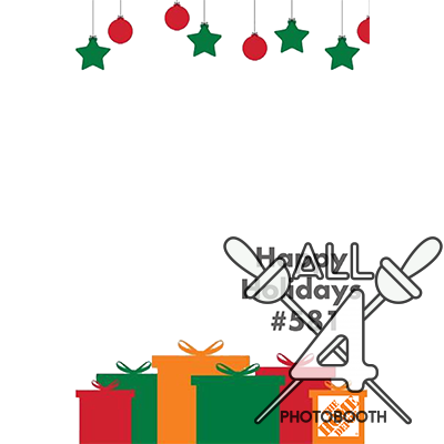 template, photo booth, happy holidays, holiday