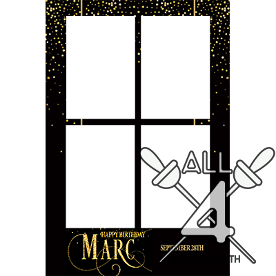 template, photo booth, birthday