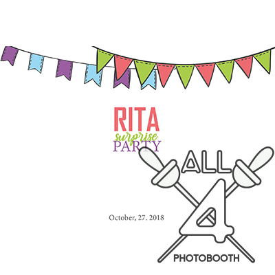 template, photo booth, surprise party, party