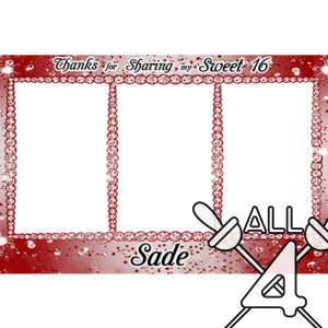 template, photo booth, sweet