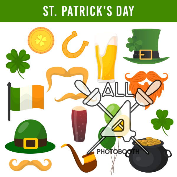 digital props, patrick's day, patrick, day
