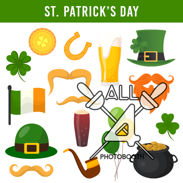 digital props, patrick's day, patrick, day