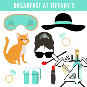 digital props, breakfast at tiffany's, breakfast