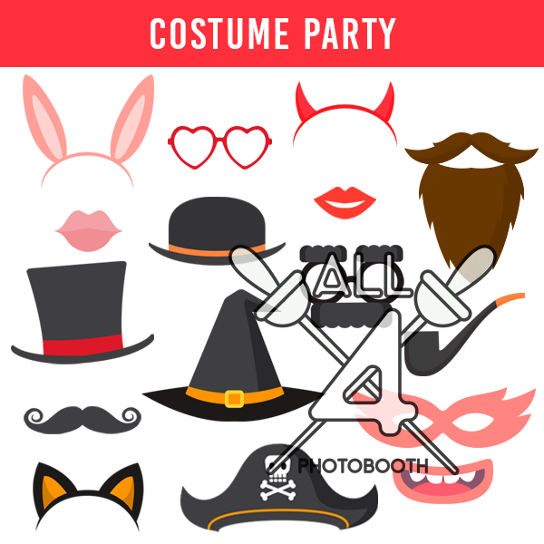 digital props, costume party, costume