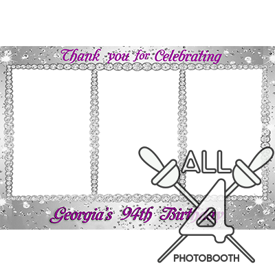 template, photo booth, birthday