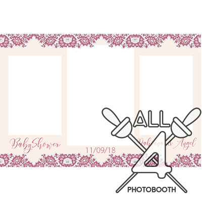 template, photo booth, baby shower, baby