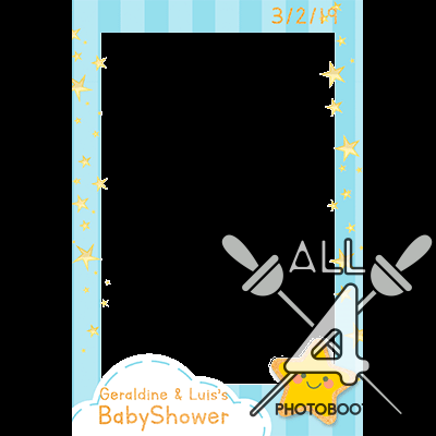 template, photo booth, star