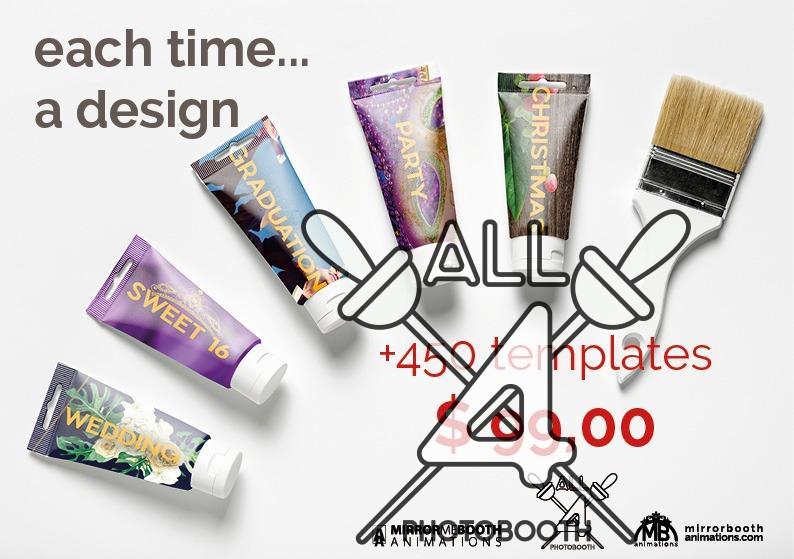 QUARANTINE OFFER - more than 450 png templates for $99.00