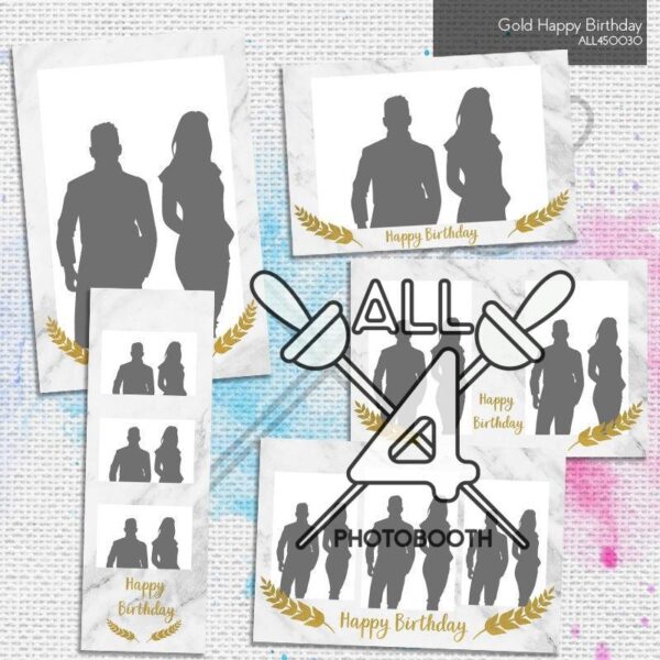 Gold Birthday - ALL450030