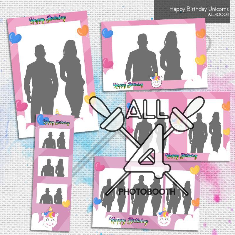 Birthday Unicorns- ALL450003