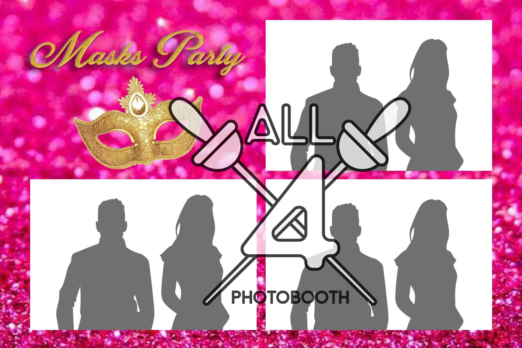 Pink Mask Party - ALL450056 - Image 3