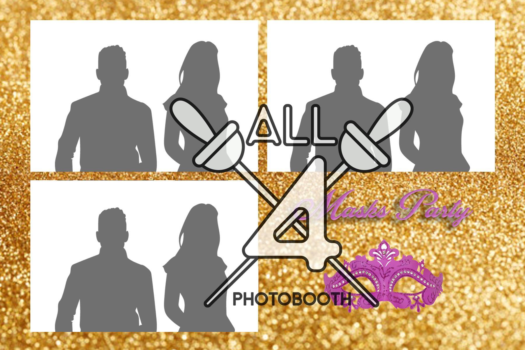 Gold Mask Party - ALL450057 - Image 4