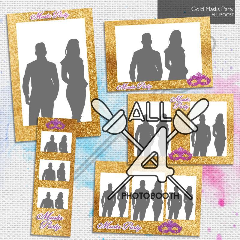 Gold Mask Party - ALL450057
