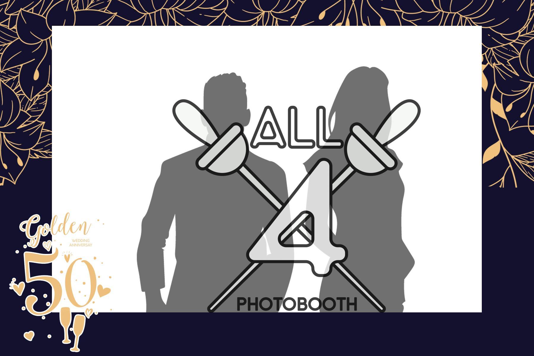 Flower Golden W- ALL450087 - Image 2