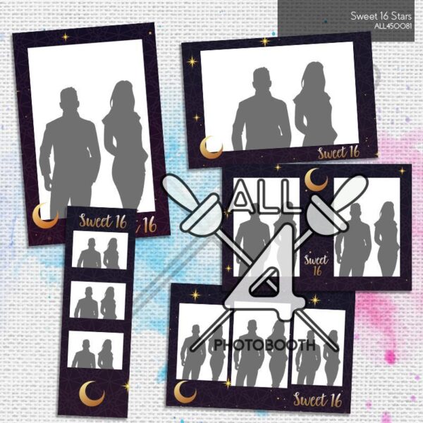 Sweet 16th Stars- ALL450081