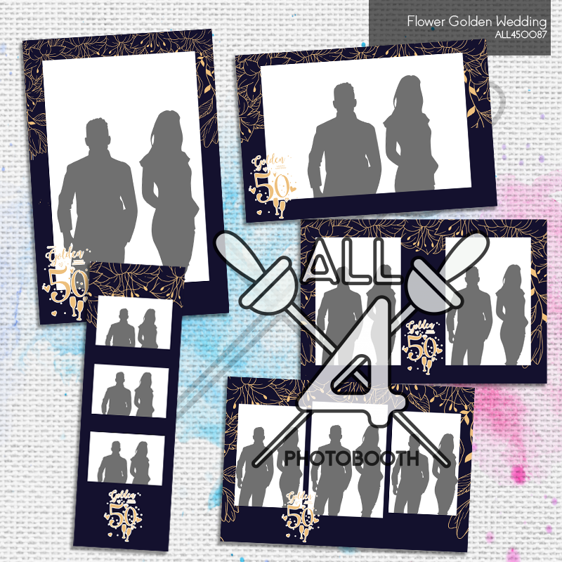 Flower Golden W- ALL450087