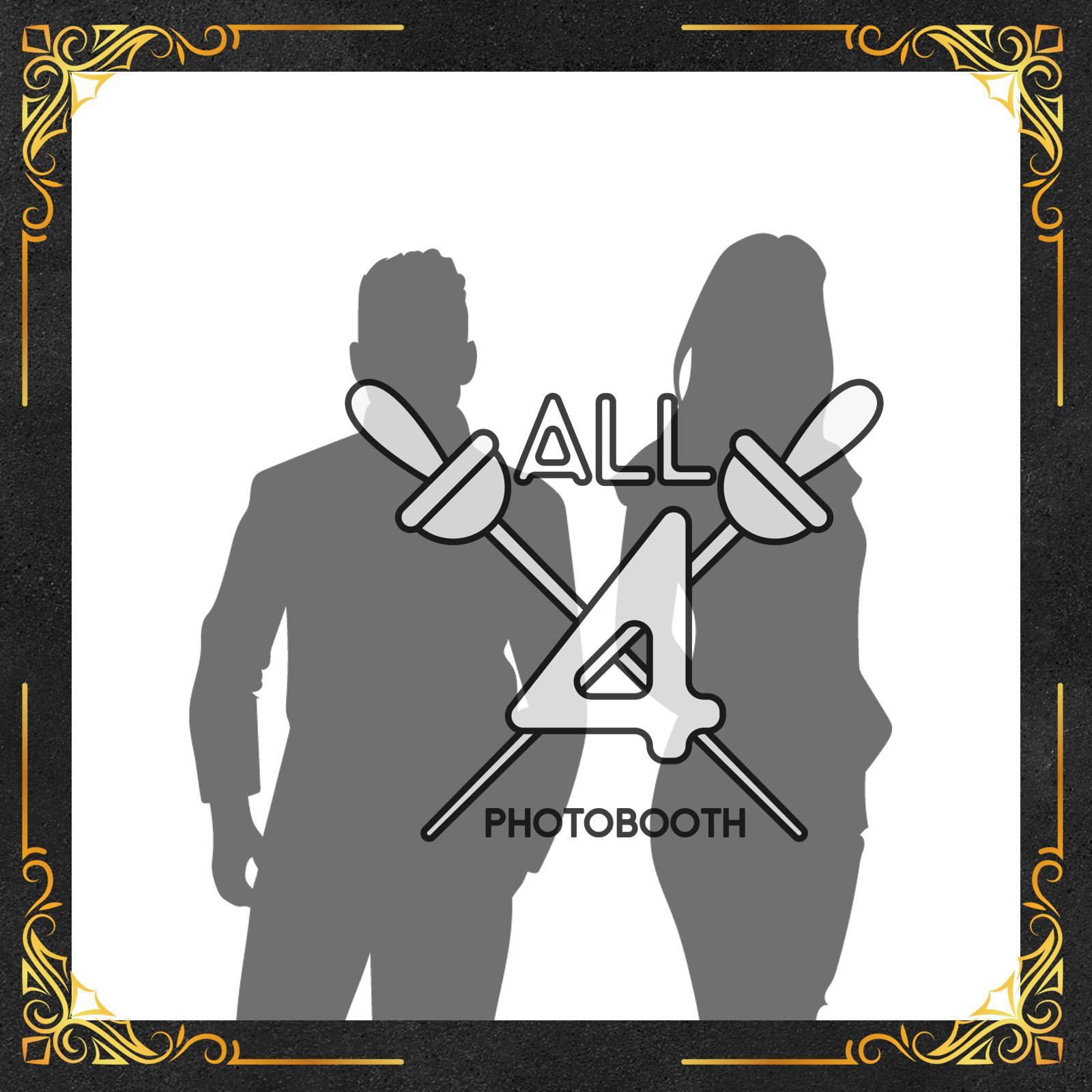 Gold and black III- ALL450206 - Image 2