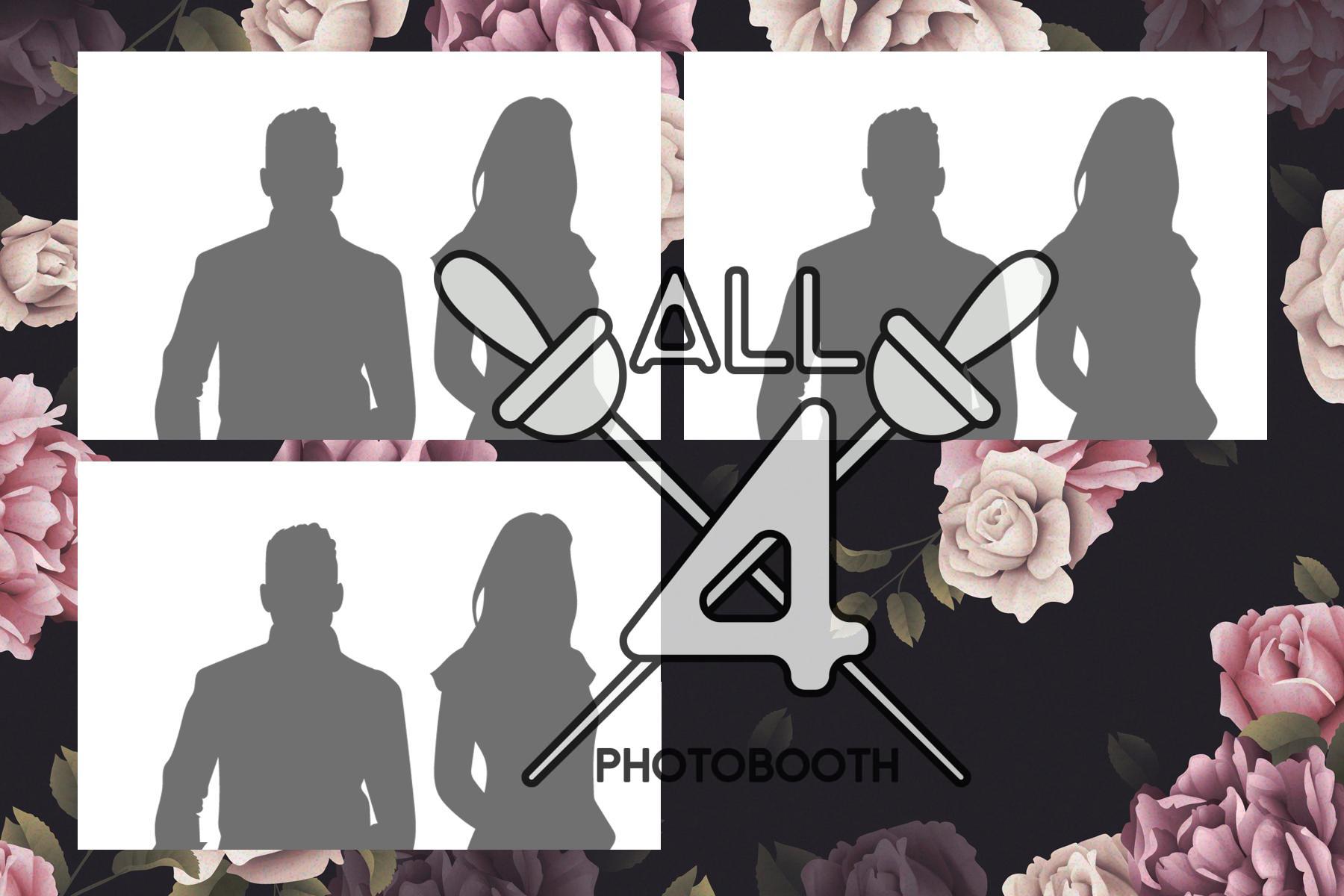 Black Flowers- ALL450183 - Image 7