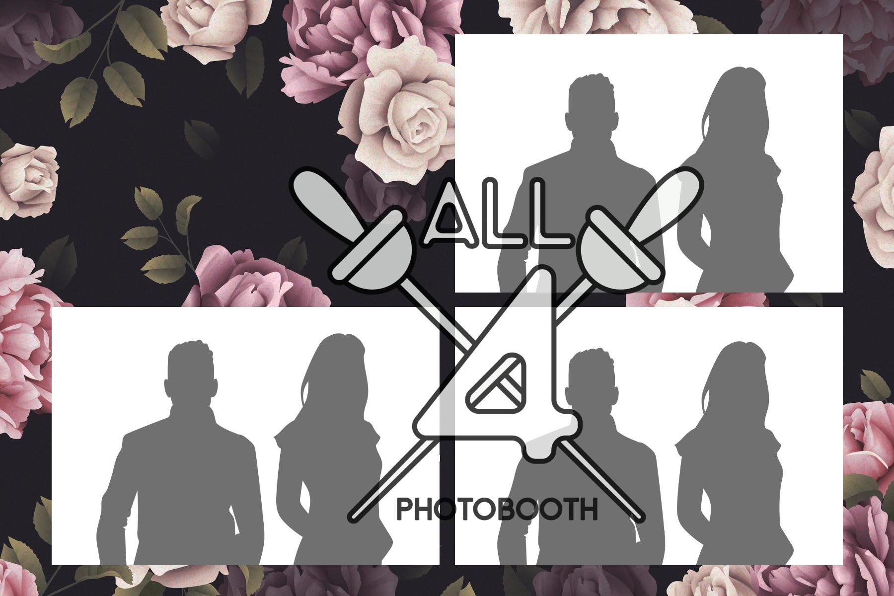 Black Flowers- ALL450183 - Image 6