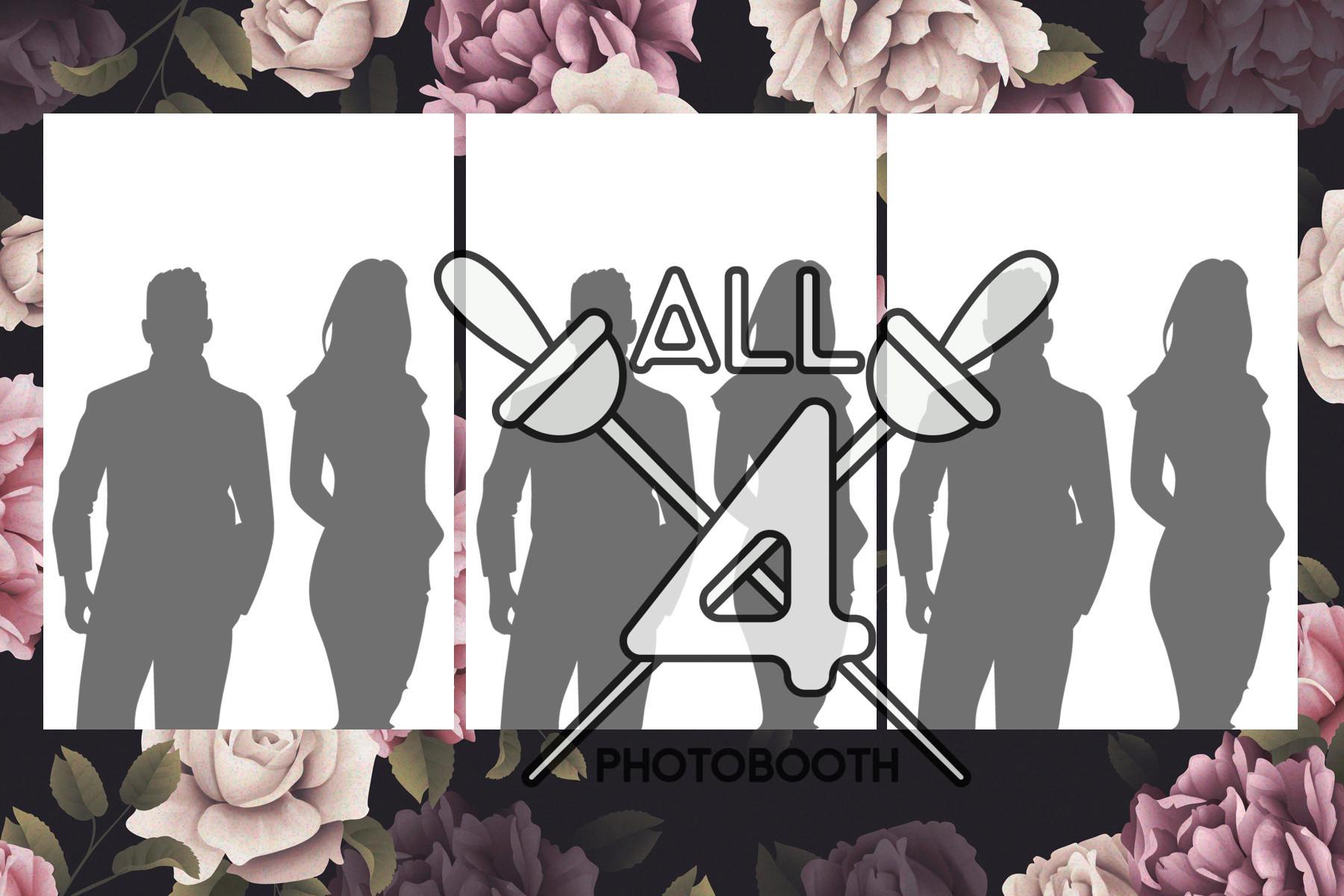 Black Flowers- ALL450183 - Image 5