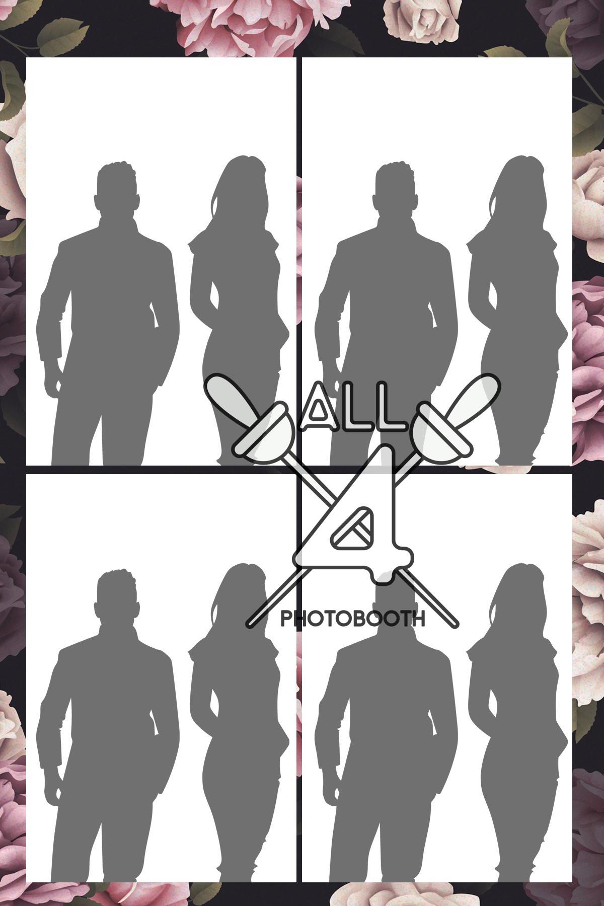 Black Flowers- ALL450183 - Image 3