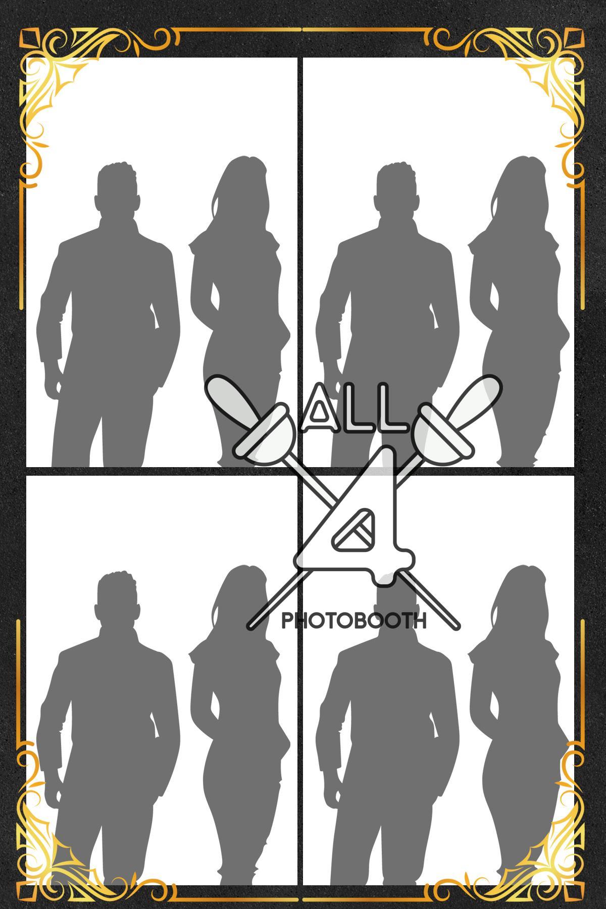 Gold and black III- ALL450206 - Image 3