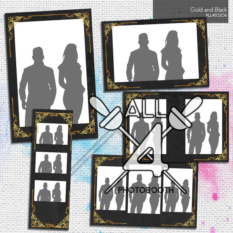 Gold and black III- ALL450206