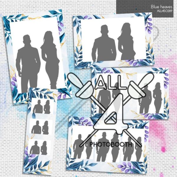 Blue leaves - ALL450289