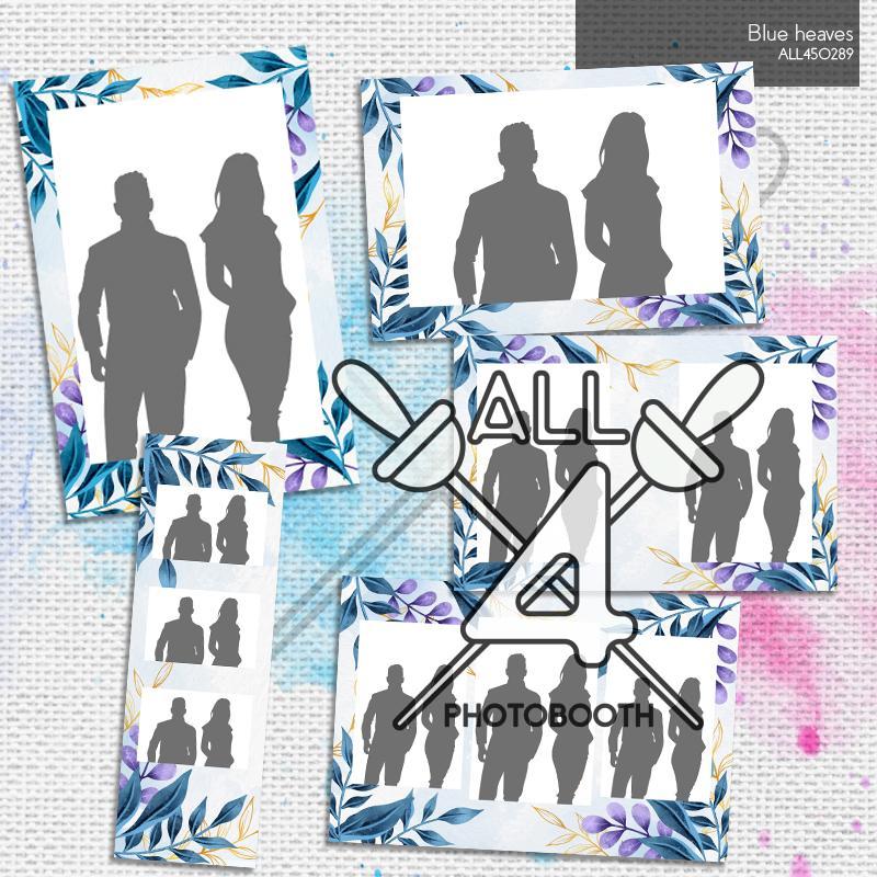 Blue leaves - ALL450289