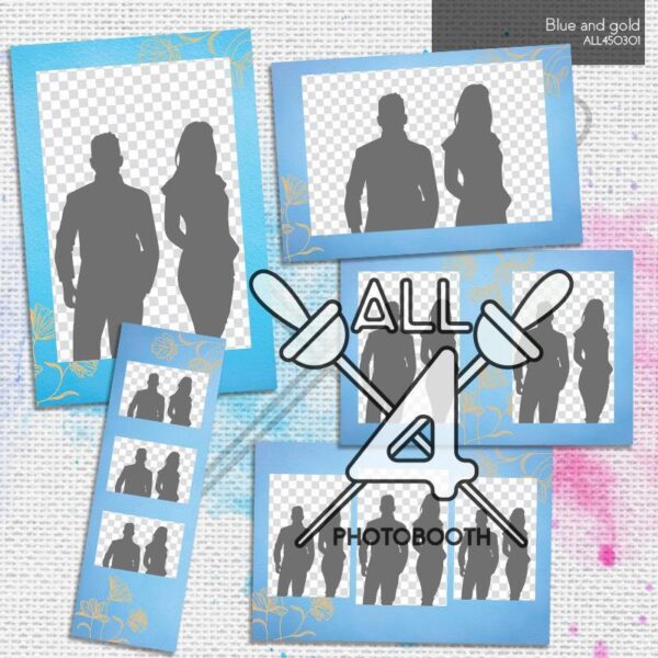 Blue and gold - ALL450301