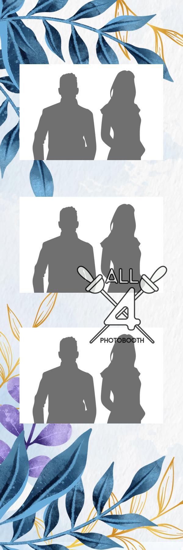 Blue leaves - ALL450289 - Image 3