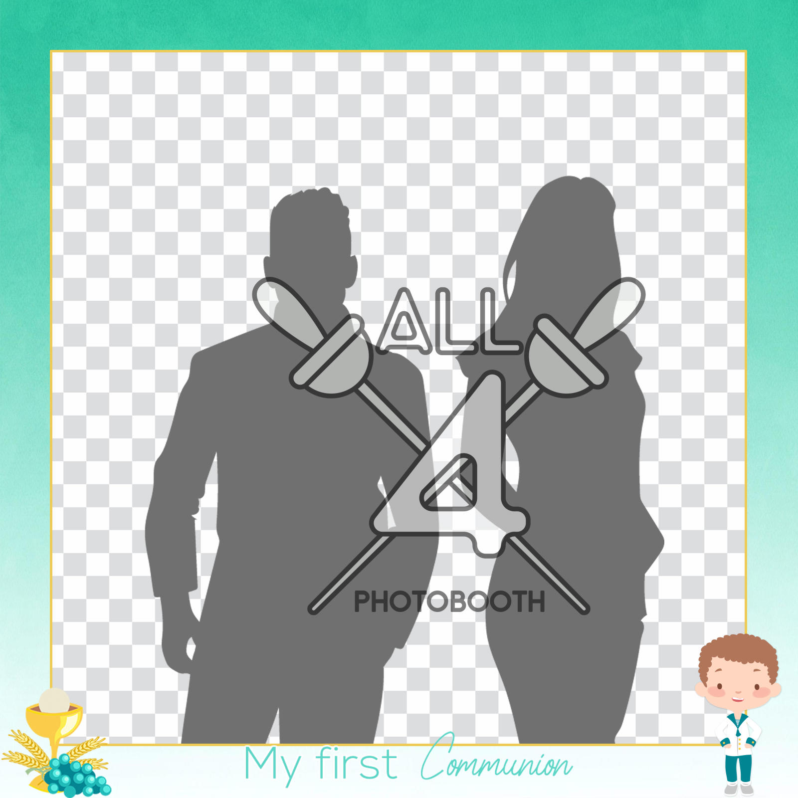 My First Communion Green - ALL450313 - Image 6