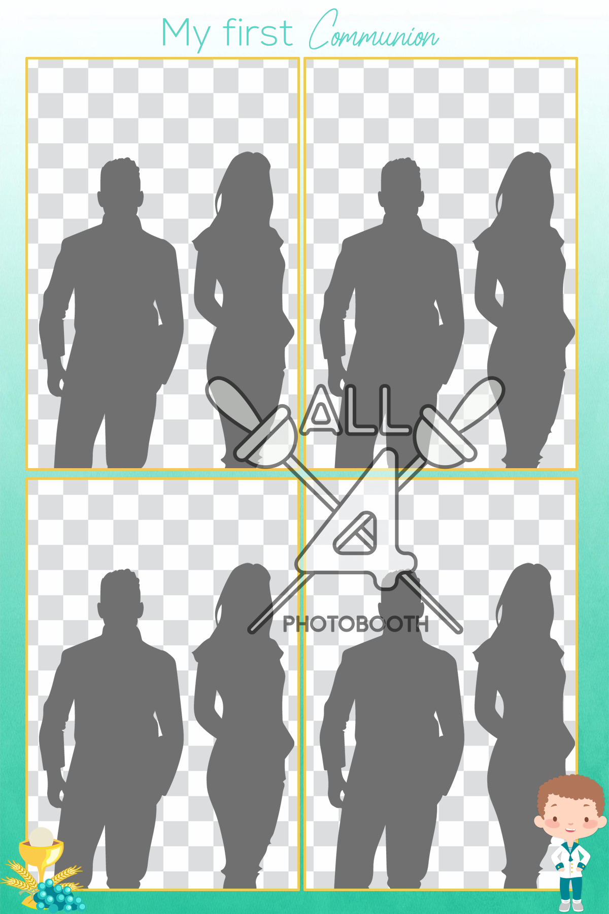 My First Communion Green - ALL450313 - Image 7