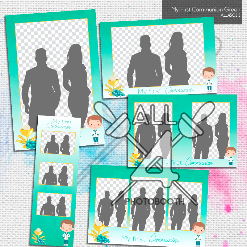 My First Communion Green - ALL450313