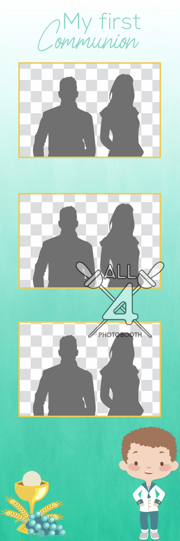 My First Communion Green - ALL450313 - Image 5