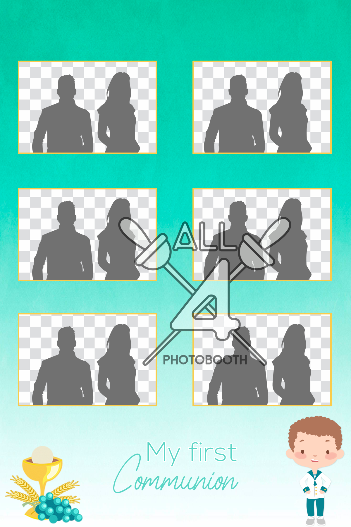 My First Communion Green - ALL450313 - Image 4